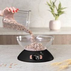 Berlingerhaus Kuhinjska vaga BH-9620 with Black Rose Collection bowl