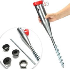 ProGarden Držač suncobrana s vijkom za uzemljenje KO-CY8100110