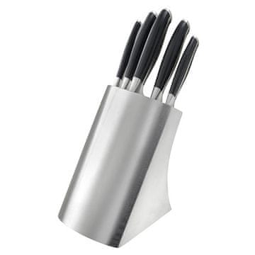 Sabatier Blok za noževe 666482 GLASGOW, stainless steel, 5 Jupiter knives