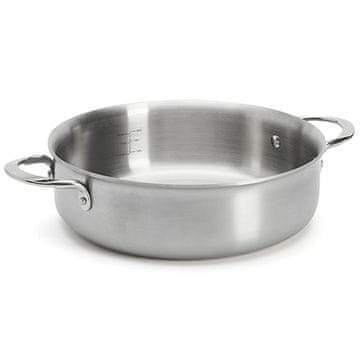 de Buyer Lonac 3612.24, ALCHIMY, low, stainless steel, diameter 24 cm, volume 2.3 L
