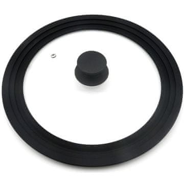 CS Solingen Univerzalni poklopci CS-097301 Universal lid SOLA with silicone rim 20/22/24 cm