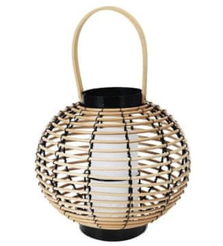 ProGarden Vanjska svjetiljka KO-AF5000720 Outdoor lantern with LED candle rattan 26 cm