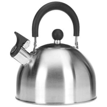 EXCELLENT Zviždeći čajnik KO-C80820340 Whistling kettle for stove 2.5 l stainless steel