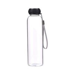 Bergner Boca BG-20120-BK Portable glass bottle with strap 550 ml