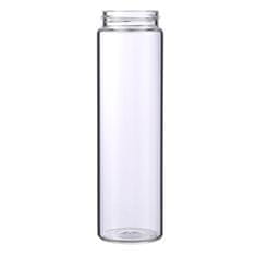 Bergner Boca BG-20136-MM Portable glass bottle with bamboo lid 600 ml
