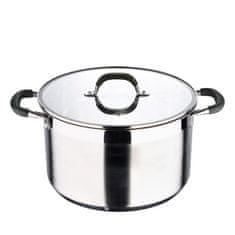 Bergner Lonac s poklopcem BG-32084-MM stainless steel MIDNIGHT 28 cm 9.5 liters