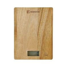 Bergner Kuhinjska vaga BG-50030-MM NATURALLY 5 kg