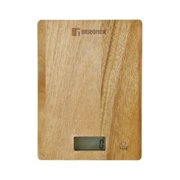 Bergner Kuhinjska vaga BG-50030-MM NATURALLY 5 kg