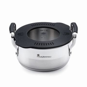Masterpro Lonac s poklopcem BGEU-3777 SMART 16 cm stainless steel