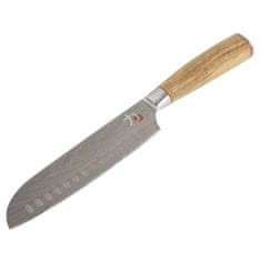 Masterpro Santoku nož BGMP-4168 TETSU 17.5 cm stainless steel wood