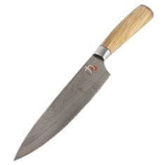 Masterpro Kuharski nož BGMP-4166 TETSU 20 cm stainless steel wood