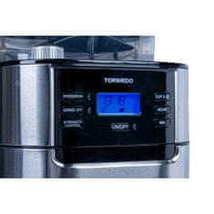 Tornado Aparat za kavu TCM-1025A-GS, 200g Mlinac 1.5L, 900–1050W TORNADO