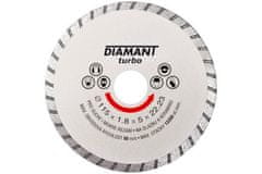 Diamant Dijamantna oštrica Diamond Turbo diamond blade ? 110 x 22.2 mm