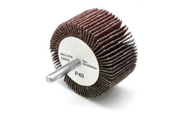 Ostatní Brusni kotač Flap disc 60 x 30 mm, ? 6 mm, P40, on shank