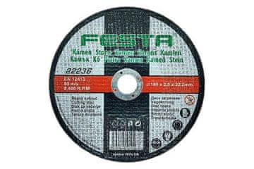 Festa Rezni disk Stone cutting disc O 180 x 2.5 x 22.2 mm