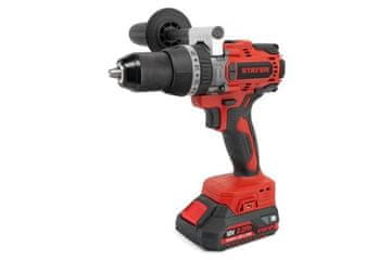 STAYER Bušilica na baterije PBL 80 L2022 PK 2 batteries. 2Ah + portable case, brushless