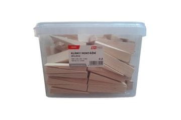 Enpro klinovi Wooden mounting wedges, 100 x 25 x 16 - 1 mm, 120 pcs