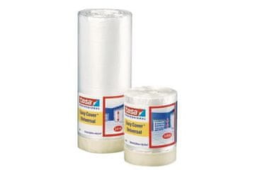 Tesa Pokrivna folija Masking film with tape 4368, indoor, 33 m x 550 mm, transparent