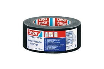 Tesa Tekstilna traka Textile gaffer tape, 25 m x 50 mm, black, 4688