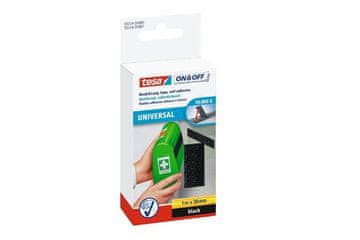 Tesa Čičak Zip dry On&Off, 1 m x 20 mm, white