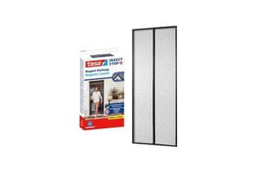 Tesa Mreža za vrata Magnetic door net, 0.9 x 2.1 m, anthracite