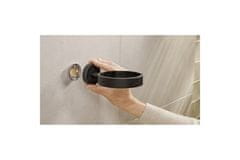 Tesa Četka za WC Toilet brush set with holder, Moon Black