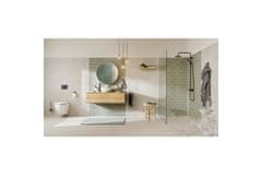 Tesa Četka za WC Toilet brush set with holder, Moon Black