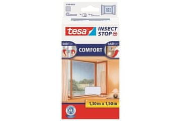 Tesa Mreža za insekte Insect screen 1.3 m x 1.5 m, white, Comfort