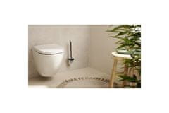 Tesa Četka za WC Toilet brush set with holder, Moon Black