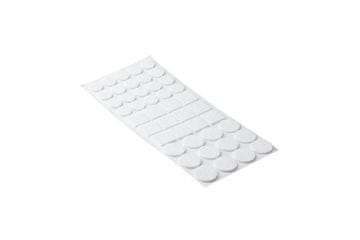 Walteco Set filcanih jastučića Set of felt pads, self-adhesive, white, 44 pcs.