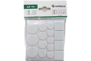 Walteco Set filcanih jastučića Set of felt pads, white, 64 pcs.