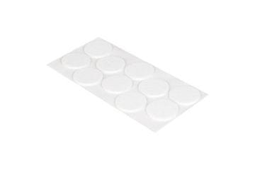 Walteco Set filcanih jastučića Felt pads ? 45 mm, self-adhesive, white, 10 pcs.