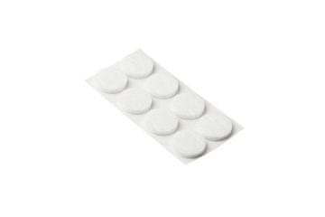 Walteco Set filcanih jastučića Felt pads ? 30 mm, self-adhesive, white, 32 pcs.