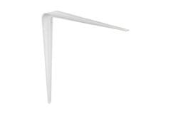 Walteco Konzola Sheet metal bracket Ina 300 x 350 mm, 20 kg, white