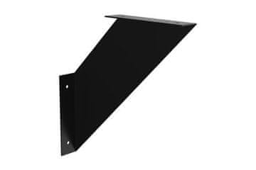 Walteco Konzola Console Flo, 20 x 20 cm, matt black