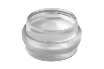 Walteco Zaustavljač vrata Door stop, ? 38 x 21 mm, transparent, self-adhesive