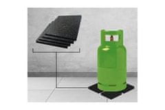 Walteco Antivibracijska podloga Anti-vibration pad, 100 x 100 mm, 4 pcs.
