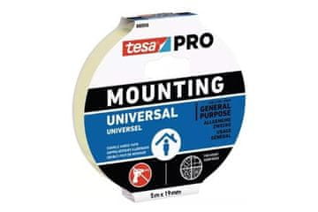 Tesa Montažna traka Double-sided adhesive mounting tape 66958, universal, 5 m x 19 mm, white