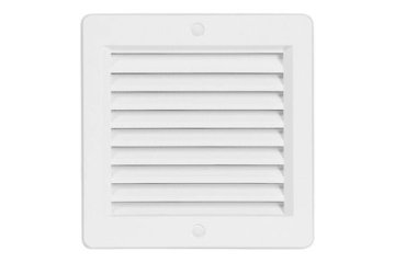 HACO Ventilacijska rešetka Ventilation grille with mesh VM, 150 x 150 mm, white 0211