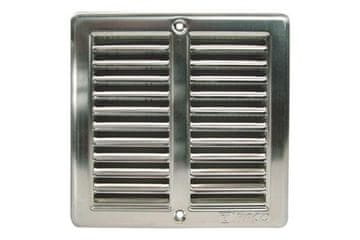 HACO Ventilacijska rešetka Ventilation grille with mesh VM, 150 x 150 mm, stainless steel 0701