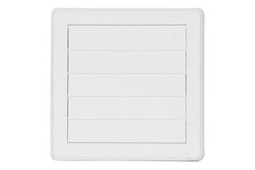 HACO Ventilacijska rešetka Gravity ventilation grille VM, 150 x 150 mm G/100 mm, white 0215