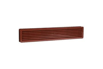 HACO Ventilacijska rešetka Door ventilation grille VMD, 500 x 90 mm, 2 pcs, brown 0202
