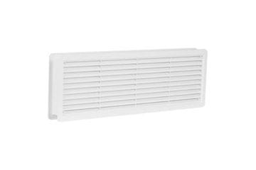 HACO Ventilacijska rešetka Door ventilation grille VMD, 400 x 130 mm, 2 pcs, white 0231