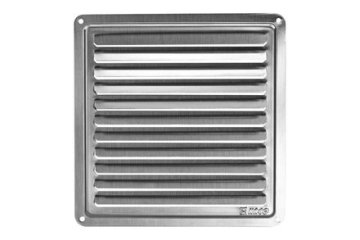 HACO Ventilacijska rešetka Ventilation grille - cover NVM, 150 x 150 mm K, stainless steel 0710