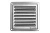 Ventilacijska rešetka Ventilation grille - cover NVM, 100 x 100 mm K, stainless steel 0709