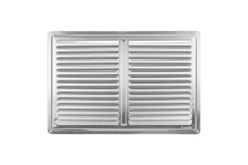 HACO Ventilacijska rešetka Ventilation grille - cover NVM 300 x 200 mm, K, stainless steel 0714