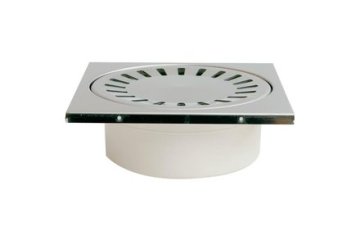 Enpro Odvod u podu Floor drain lower D 50 / 55 mm, stainless steel frame, SUN grille, white