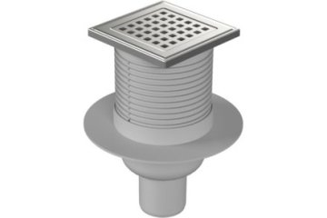 Enpro Odvod u podu Floor drain lower D 50 mm, collar, stainless steel grid GATE