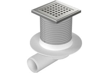 Enpro Odvod u podu Floor drain side D 50 mm, collar, stainless steel grid GATE