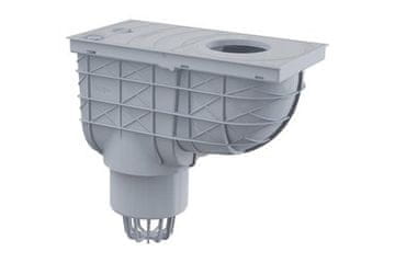 Enpro Sifon za krovni odvod Roof drain trap straight DN O 110 mm, gray